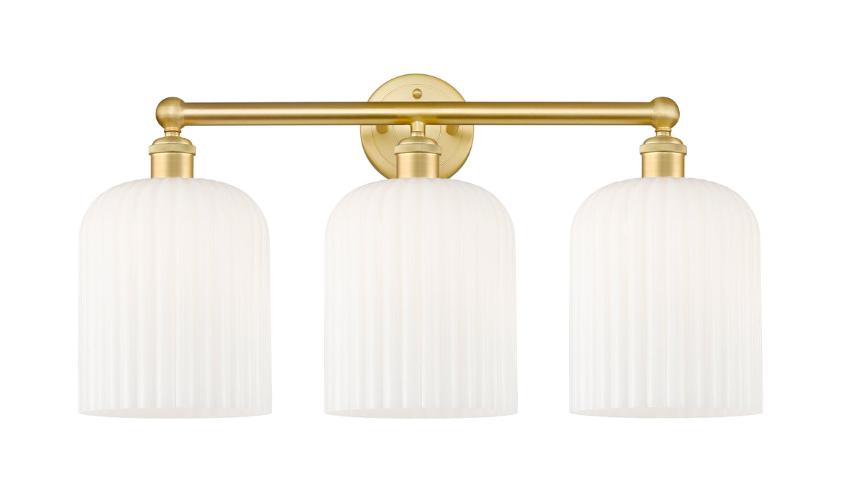 Bridal Veil 23-Inch 3-Light Bath Vanity Light 8-Inch Shade