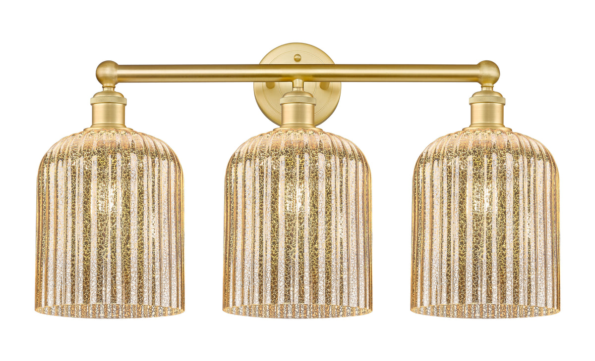 Bridal Veil 23-Inch 3-Light Bath Vanity Light 8-Inch Shade