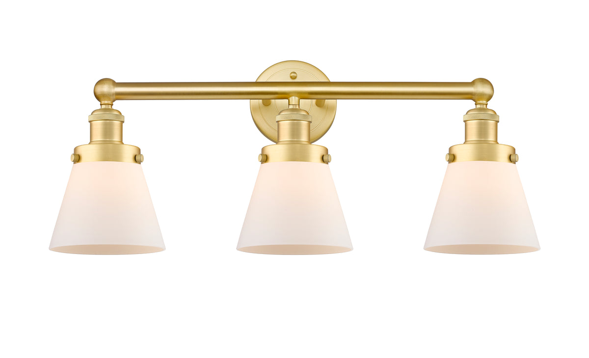 Cone 24-Inch 3-Light Bath Vanity Light 11.25-Inch High