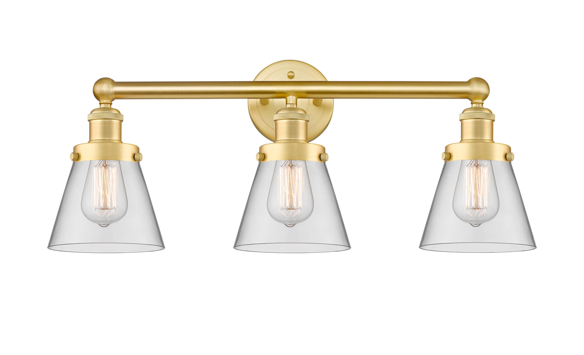Cone 24-Inch 3-Light Bath Vanity Light 11.25-Inch High