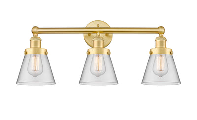 Edison Bath Vanity Light Cast Brass Glass