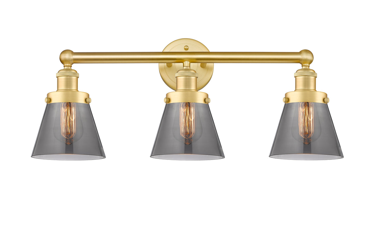 Cone 24-Inch 3-Light Bath Vanity Light 11.25-Inch High