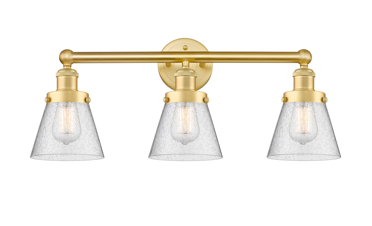 Cone 24-Inch 3-Light Bath Vanity Light 11.25-Inch High