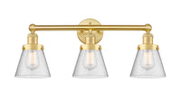Cone 24-Inch 3-Light Bath Vanity Light 11.25-Inch High