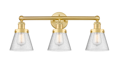 Edison Bath Vanity Light Cast Brass Glass
