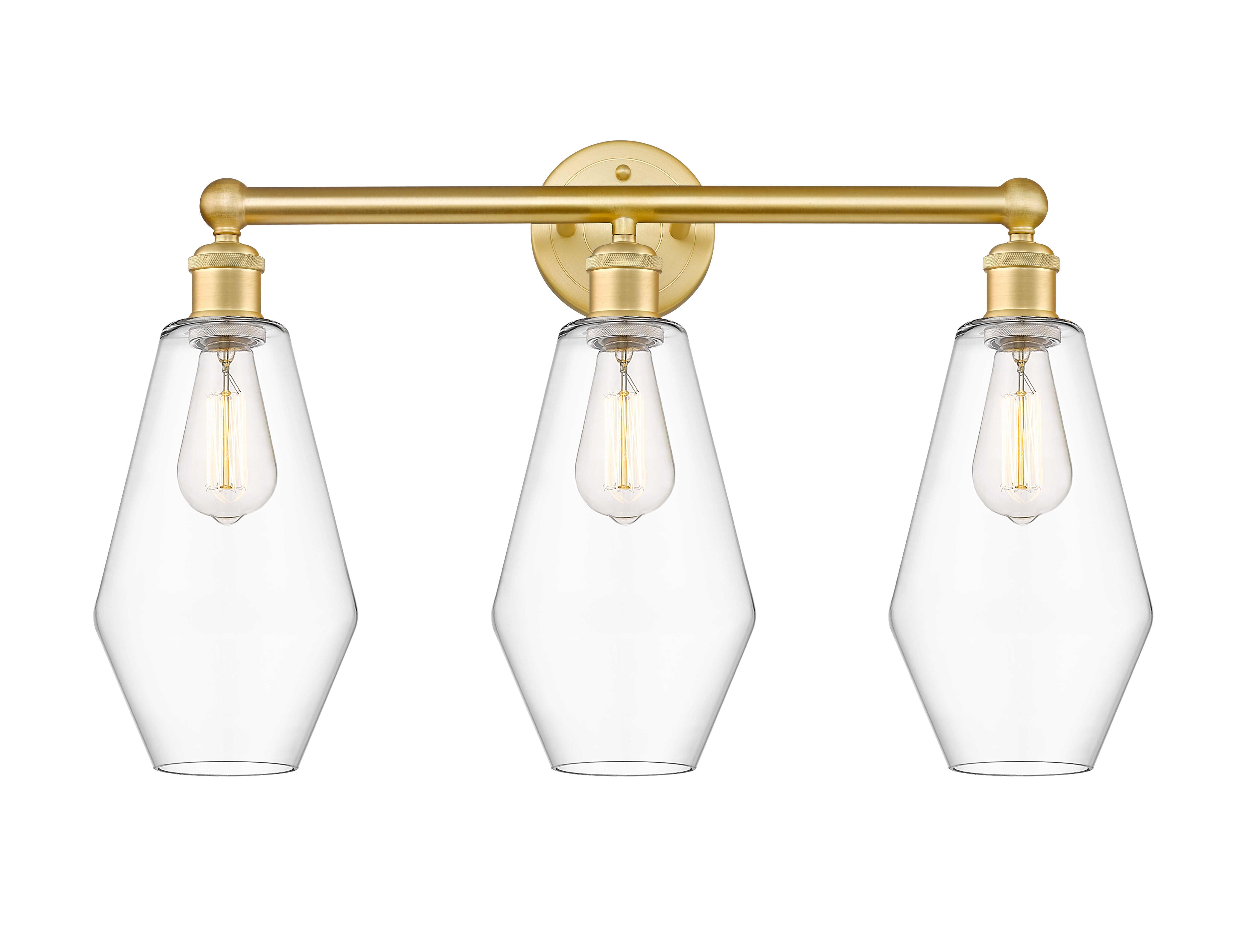Edison Bath Vanity Light Cast Brass