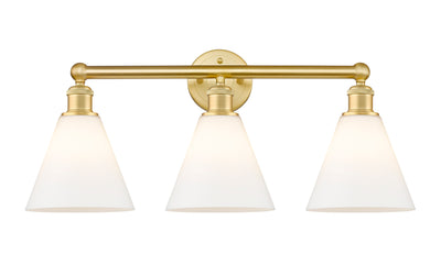 Edison Bath Vanity Light Cast Brass 24.5 Inch