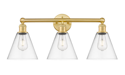 Edison Bath Vanity Light Cast Brass 24.5 Inch