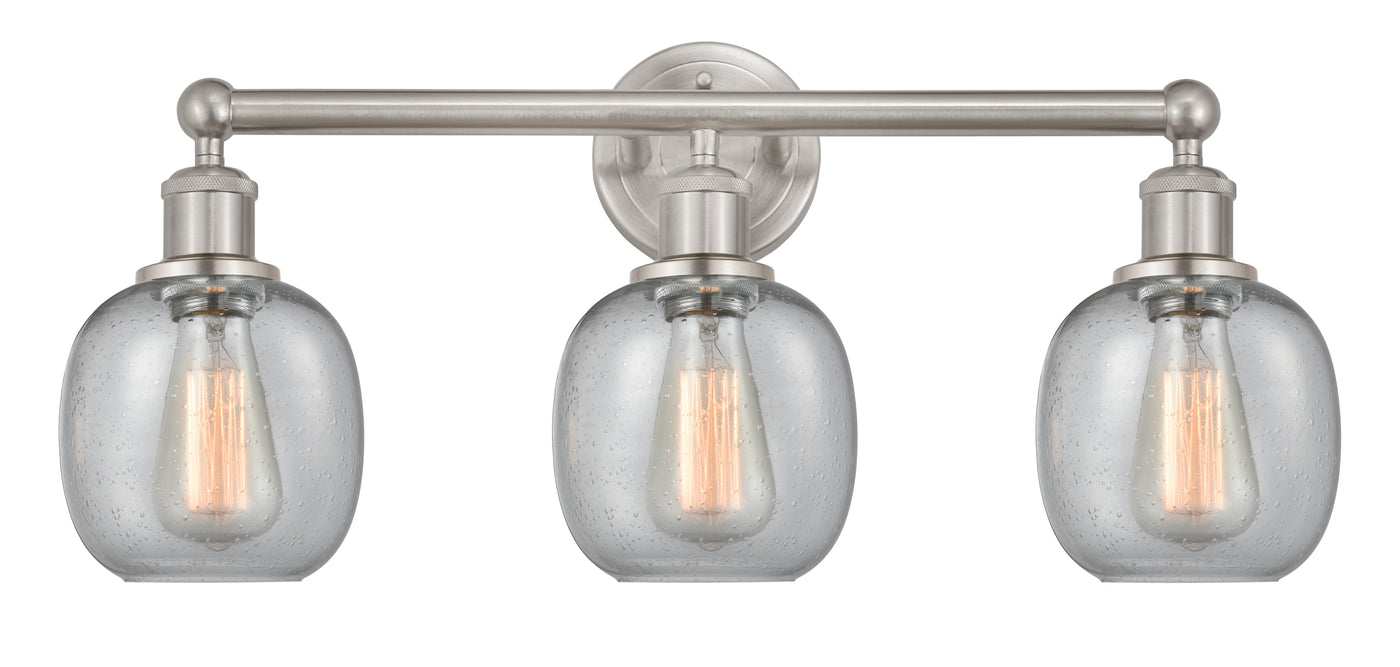 Edison Bath Vanity Light Woven Rattan Steel