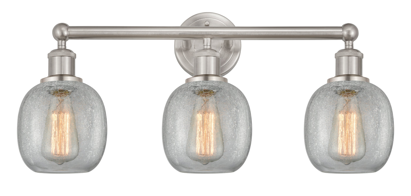 Edison Bath Vanity Light Woven Rattan Steel