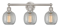 Edison Bath Vanity Light Woven Rattan Steel
