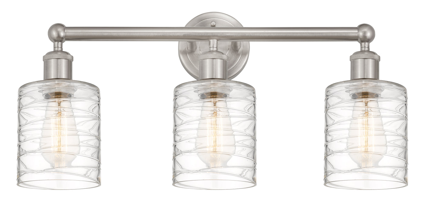 Edison Bath Vanity Light Cast Brass 23 Inches