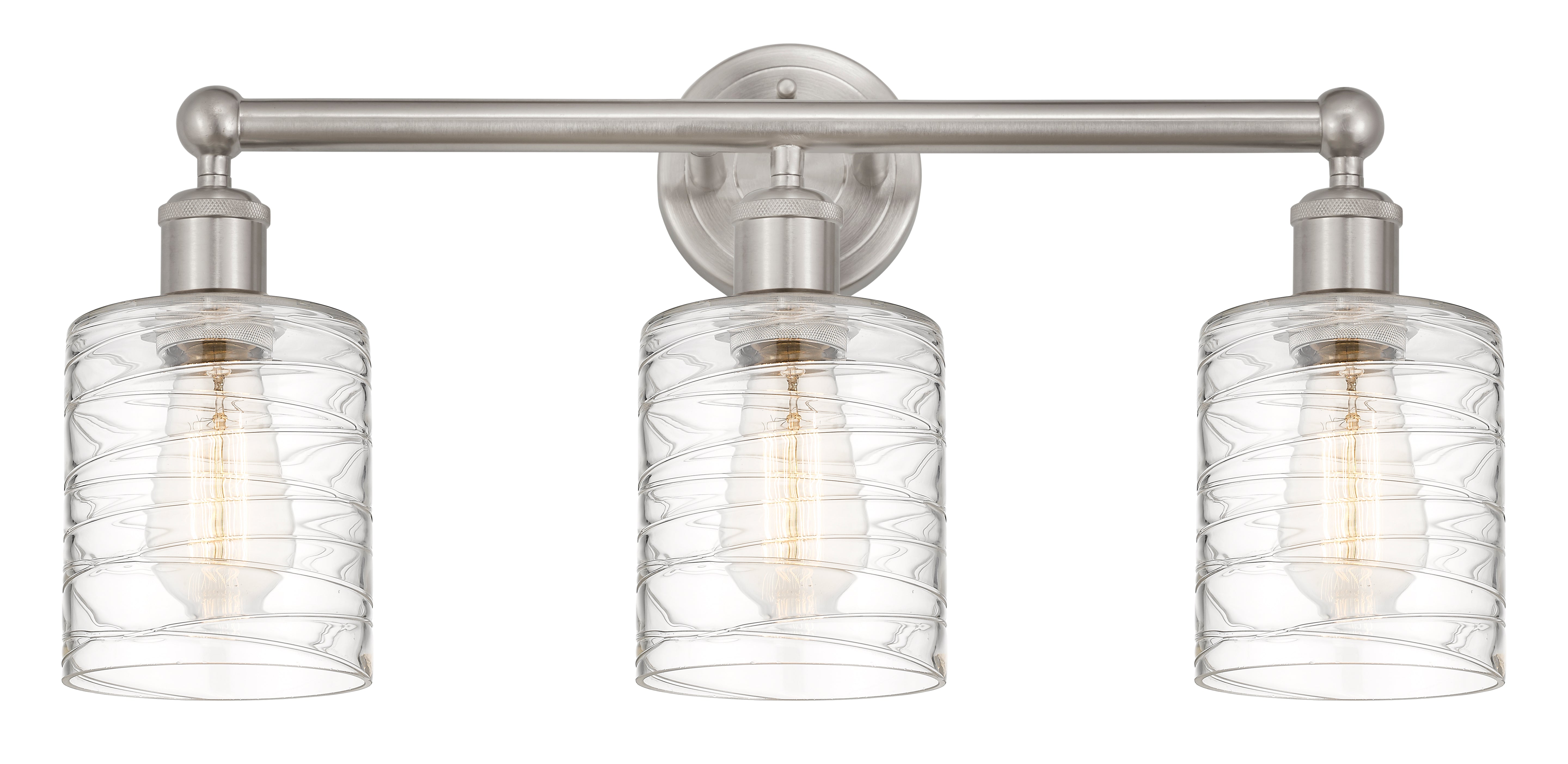 Edison Bath Vanity Light Cast Brass 23 Inches