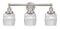 Colton 24-Inch 3-Light Bath Vanity Light 11.25-Inch High 7.25-Inch Extension