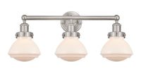 Olean 25-Inch 3-Light Bath Vanity Light Bowl Shade
