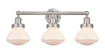 Edison Bath Vanity Light Cast Brass 3 Lights