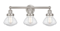Olean 25-Inch 3-Light Bath Vanity Light Bowl Shade
