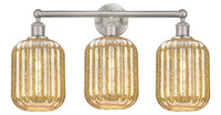 Preston Cylinder 25-Inch 3-Light Bath Vanity Light 14-Inch High