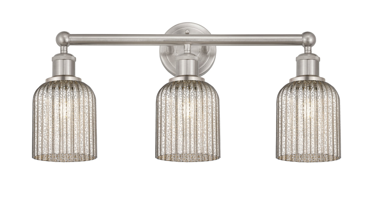 Bridal Veil 23-Inch 3-Light Bath Vanity Light 5-Inch Shade