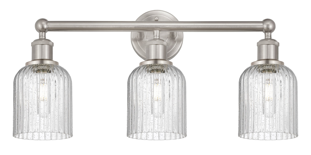 Bridal Veil 23-Inch 3-Light Bath Vanity Light 5-Inch Shade