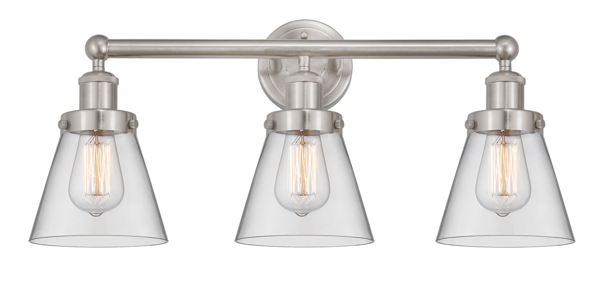 Cone 24-Inch 3-Light Bath Vanity Light 11.25-Inch High