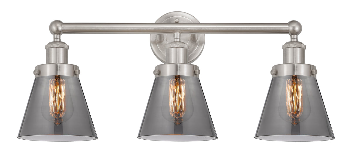 Cone 24-Inch 3-Light Bath Vanity Light 11.25-Inch High