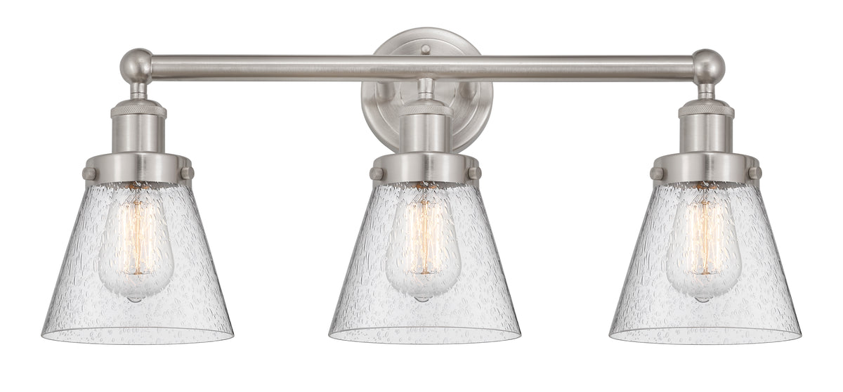 Cone 24-Inch 3-Light Bath Vanity Light 11.25-Inch High
