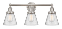 Cone 24-Inch 3-Light Bath Vanity Light 11.25-Inch High