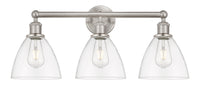 Edison Bath Vanity Light Cast Brass Glass