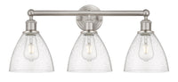 Edison Bath Vanity Light Cast Brass Glass