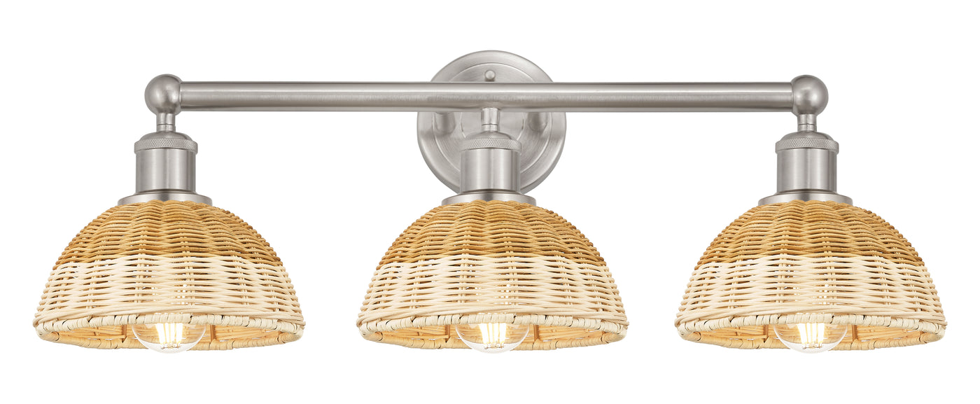 Edison Bath Vanity Light Brass Glass Steel