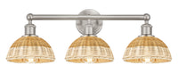 Edison Bath Vanity Light Brass Glass Steel