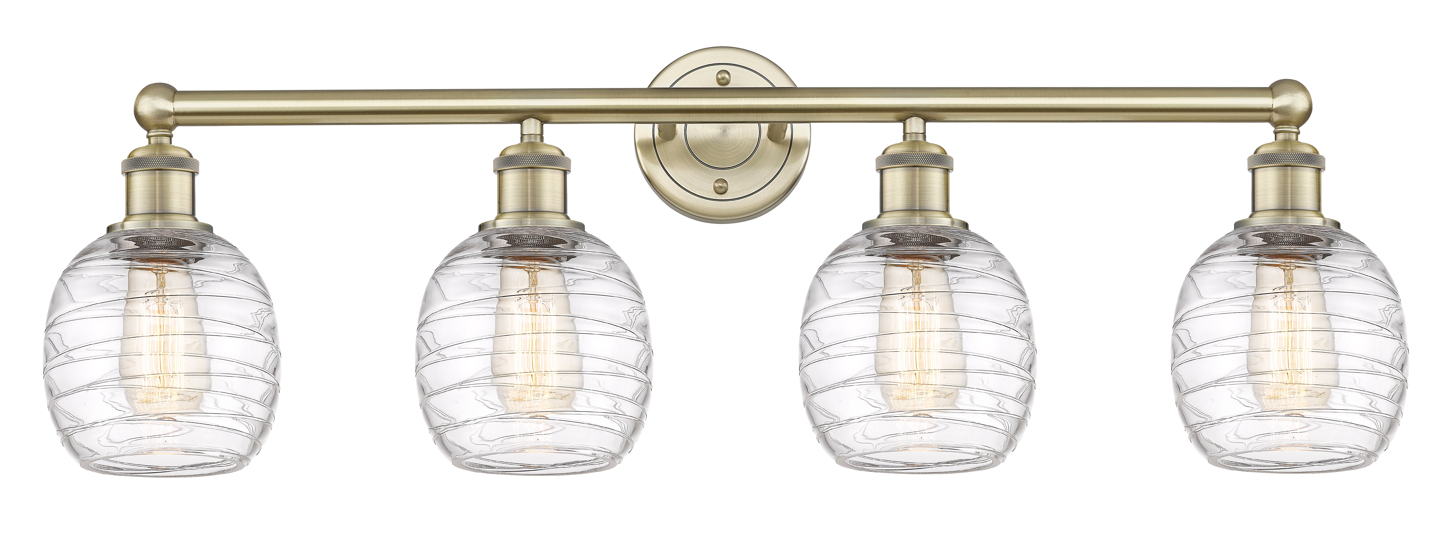 Edison Bath Vanity Light Cast Brass Finish