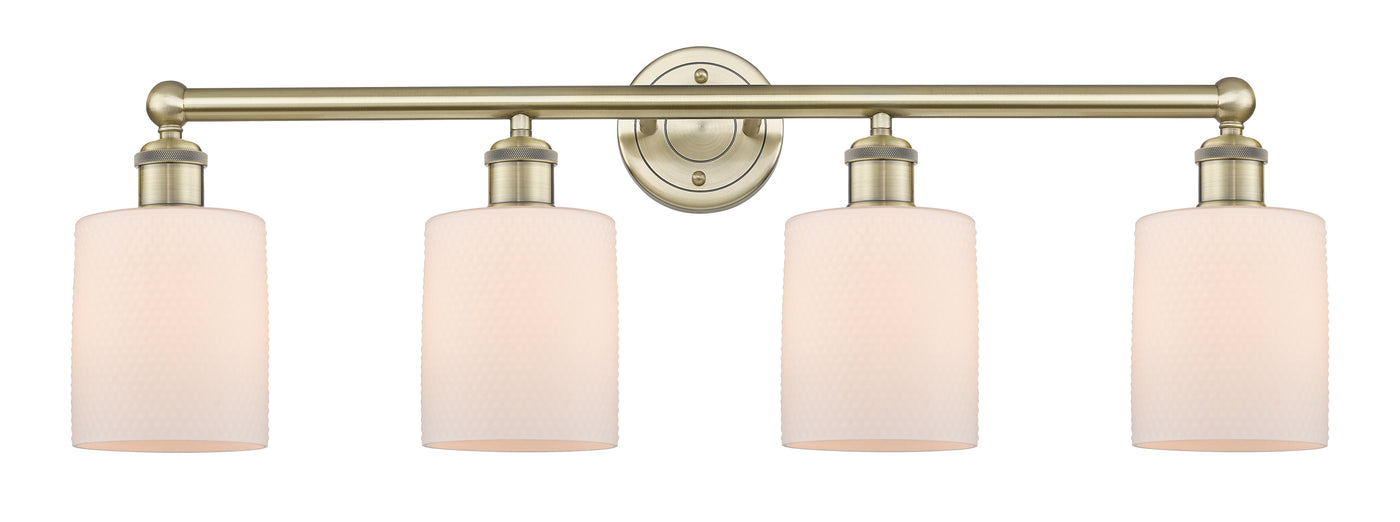 Edison Bath Vanity Light Cast Brass 33 Inch