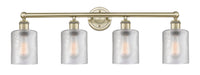 Edison Bath Vanity Light Cast Brass 33 Inch
