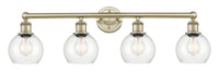 Edison Bath Vanity Light Cast Brass Finish