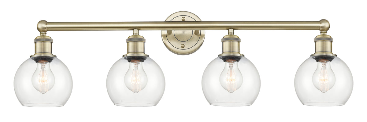 Athens 33-Inch 4-Light Bath Vanity Light 10.125-Inch High