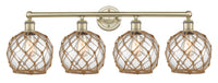 Edison Bath Vanity Light Cast Brass