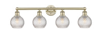 Edison Bath Vanity Light Cast Brass 35 Inch
