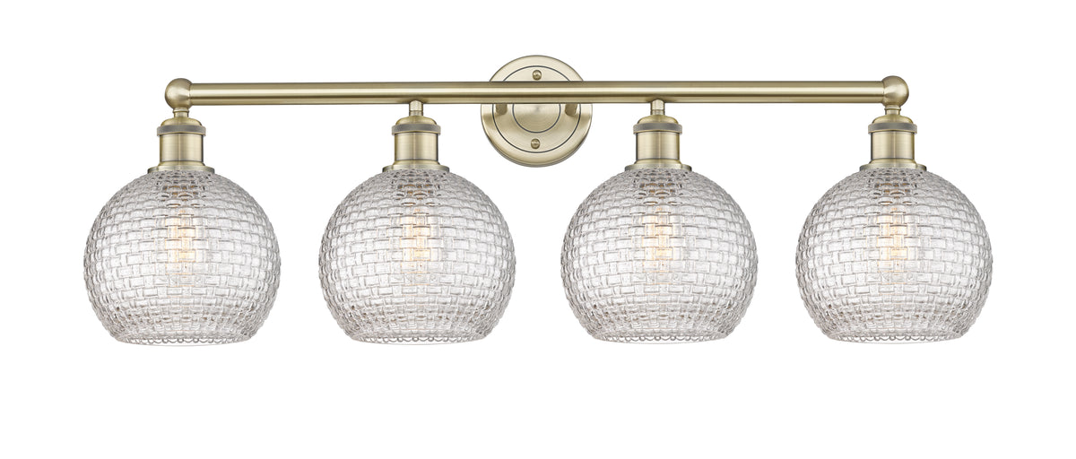 Athens 35-Inch 4-Light Bath Vanity Light Dimmable