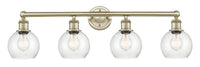 Edison Bath Vanity Light Cast Brass Finish