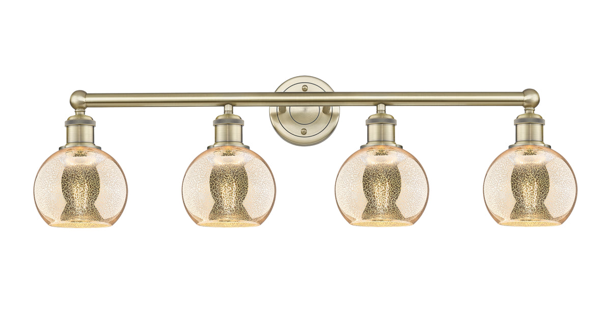 Athens 33-Inch 4-Light Bath Vanity Light 10.125-Inch High