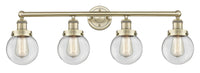 Edison Bath Vanity Light Cast Brass Finish