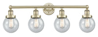 Edison Bath Vanity Light Cast Brass Finish