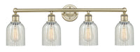 Edison Bath Vanity Light Glass Steel