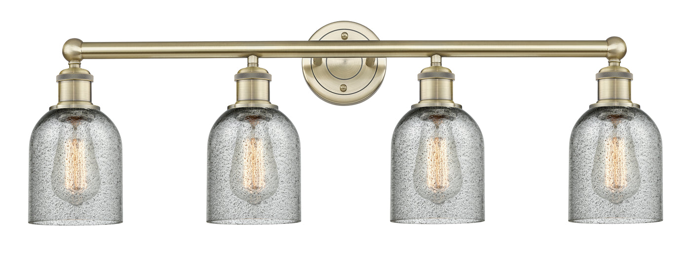 Edison Bath Vanity Light Glass Steel