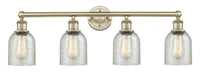 Edison Bath Vanity Light Glass Steel
