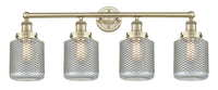 Edison Bath Vanity Light Cast Brass Finish
