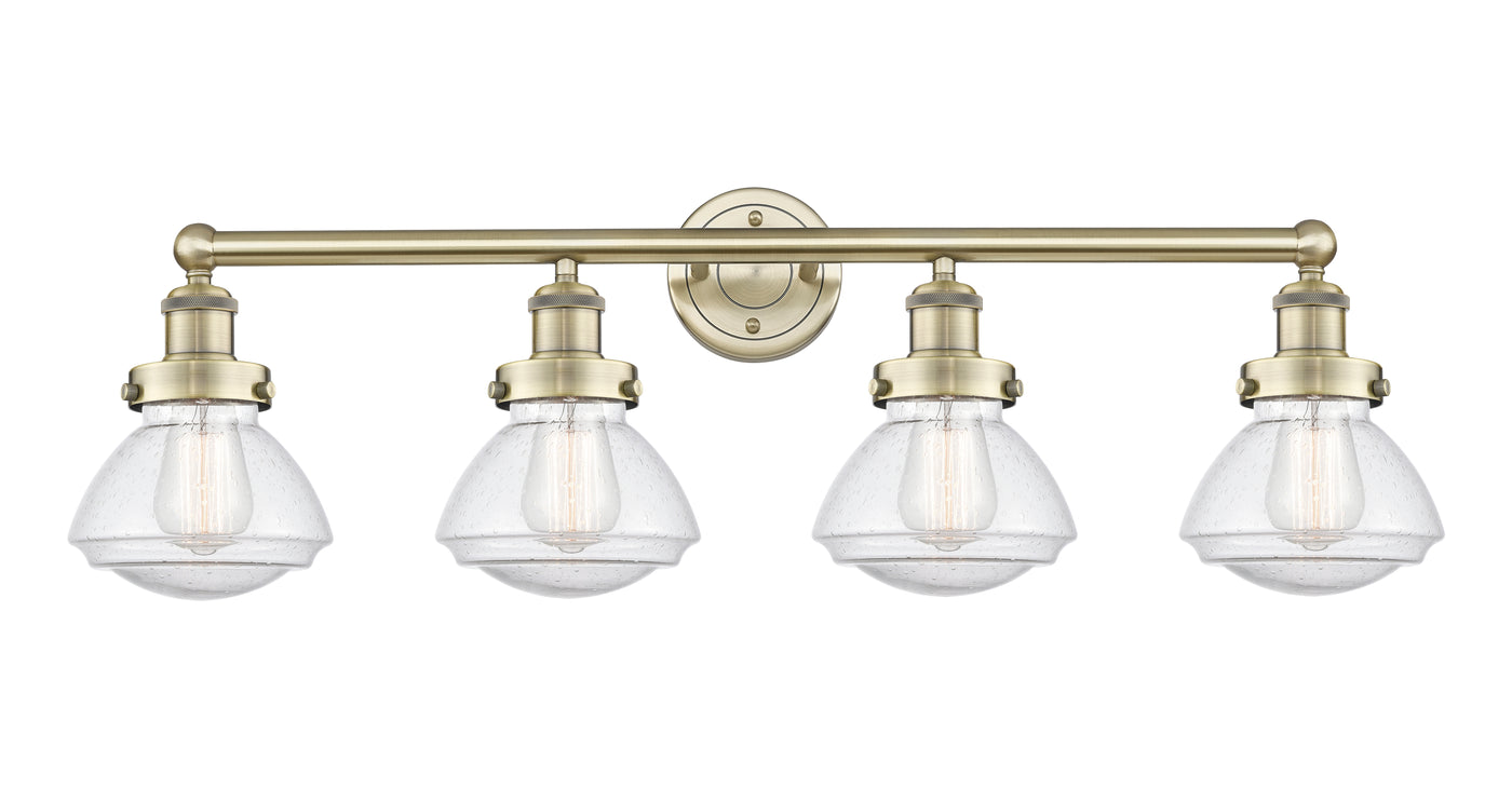 Edison Bath Vanity Light Cast Brass Steel