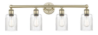 Edison Bath Vanity Light Cast Brass Steel